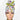 Garden Of Fucks High Bun Ponytail Scrub Cap