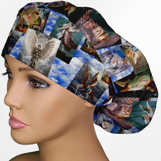 Angels Guardian Bouffant Scrub Cap