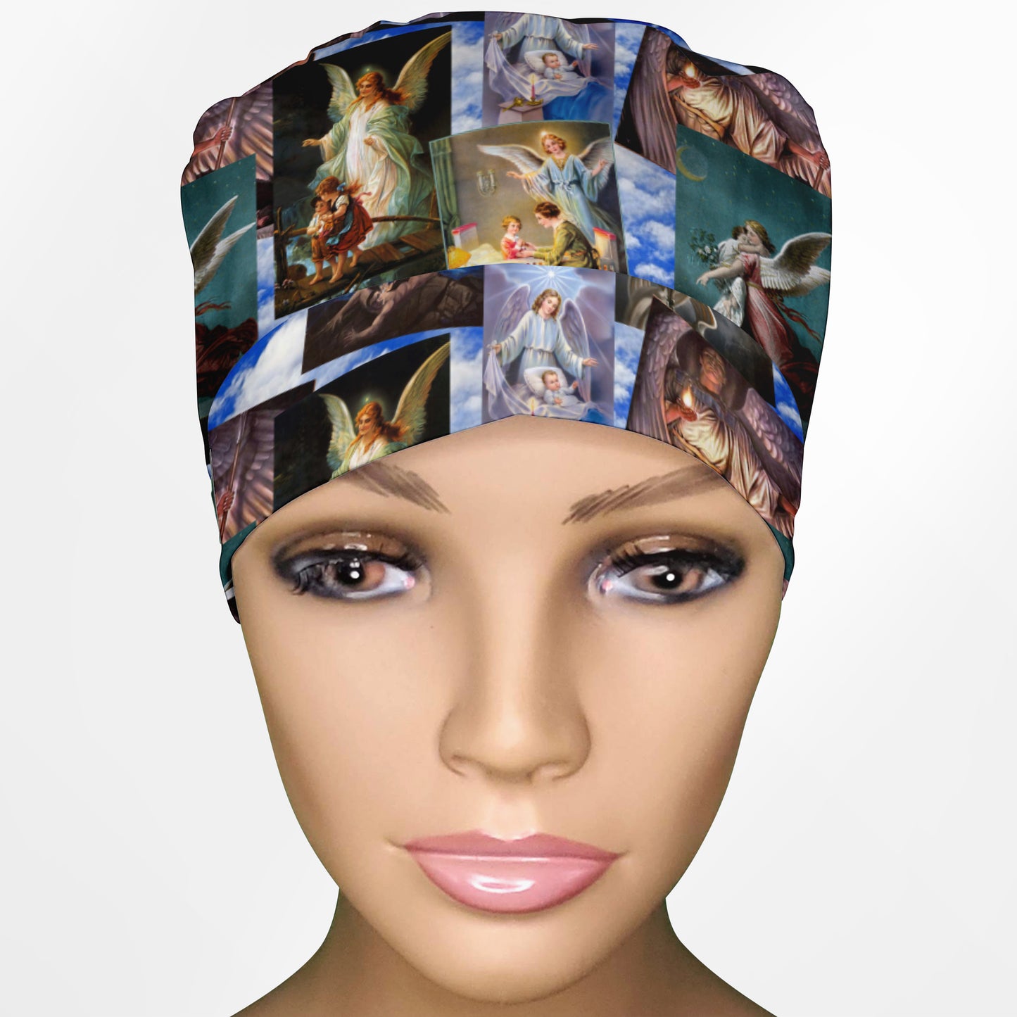 Angels Guardian Ponytail Scrub Cap