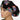 Gastro Crew - Black Bouffant Scrub Cap