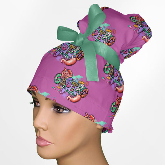Gastro Crew High Bun Ponytail Scrub Cap