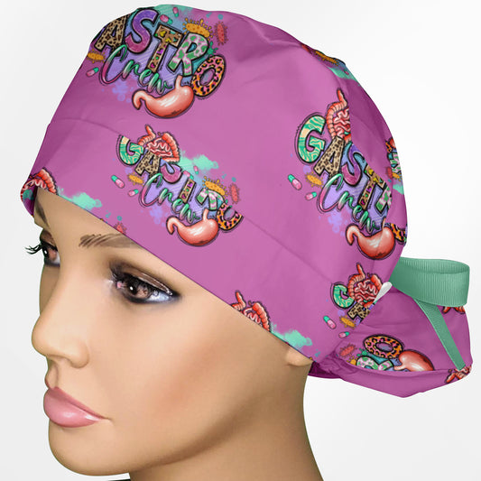 Gastro Crew Ponytail Scrub Cap