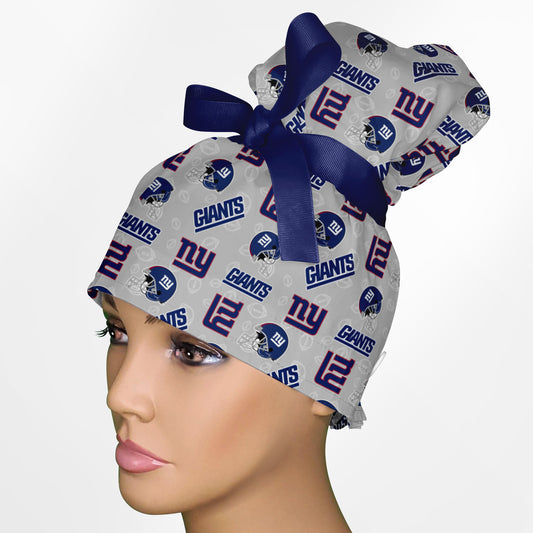Giants Logo High Bun Ponytail Scrub Cap