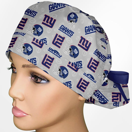 Giants Logo Ponytail Scrub Cap