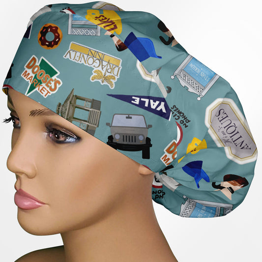 Gilmore Girls Bouffant Scrub Cap