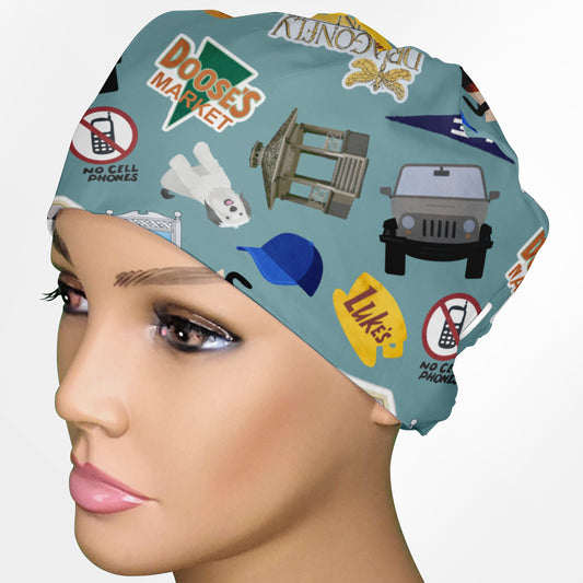 Gilmore Girls Low-Tie Surgeon Scrub Cap