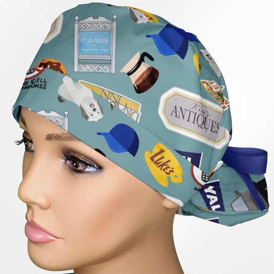 Gilmore Girls Ponytail Scrub Cap