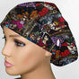 Stained Glass Villains Euro Scrub Cap
