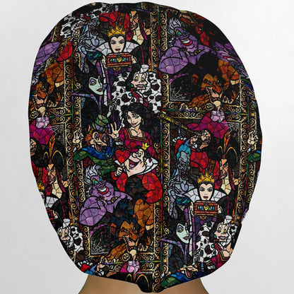 Stained Glass Villains Euro Scrub Cap