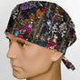 Stained Glass Villains Surgeon Scrub Cap