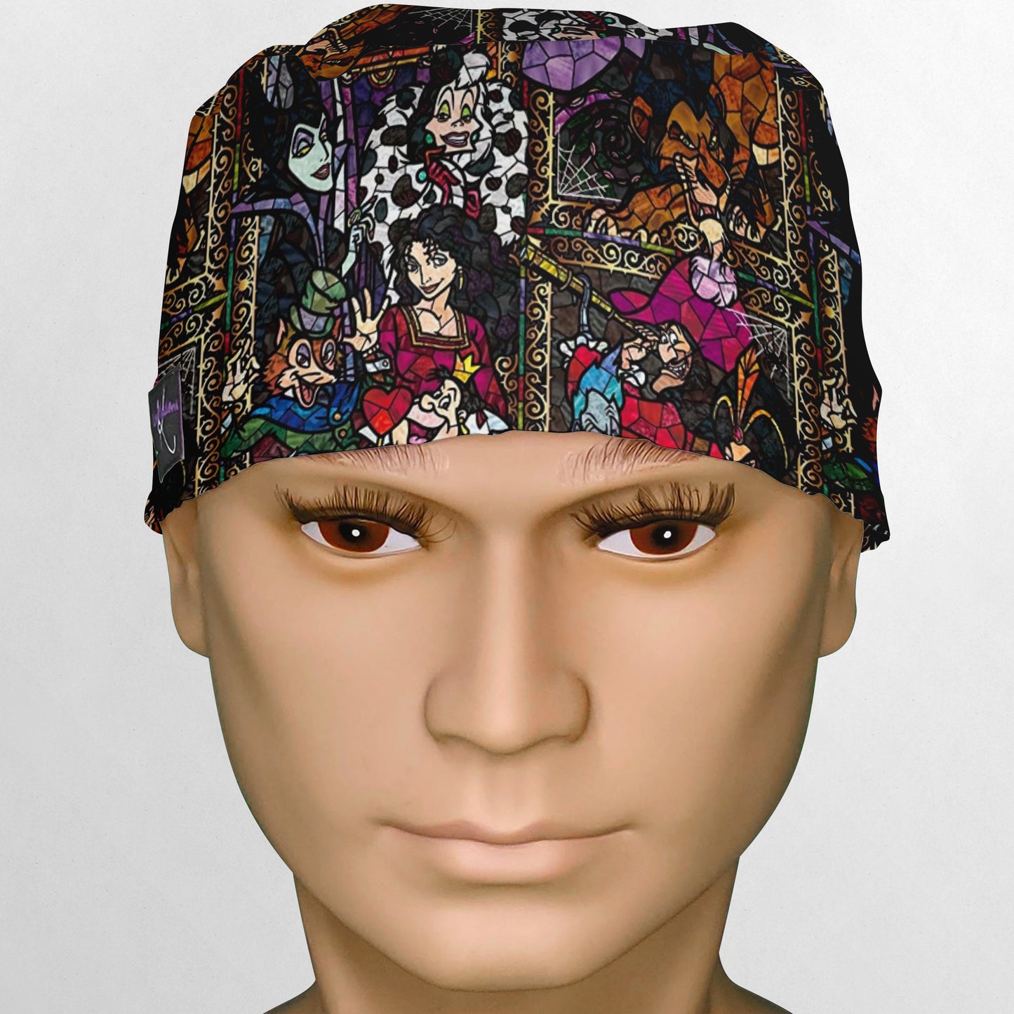 Stained Glass Villains Surgeon Scrub Cap