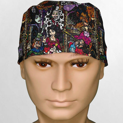 Stained Glass Villains Surgeon Scrub Cap