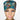 Graffiti Daises Ponytail Scrub Cap