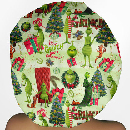 Grinch Bouffant Scrub Cap