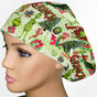 Grinch Euro Scrub Cap