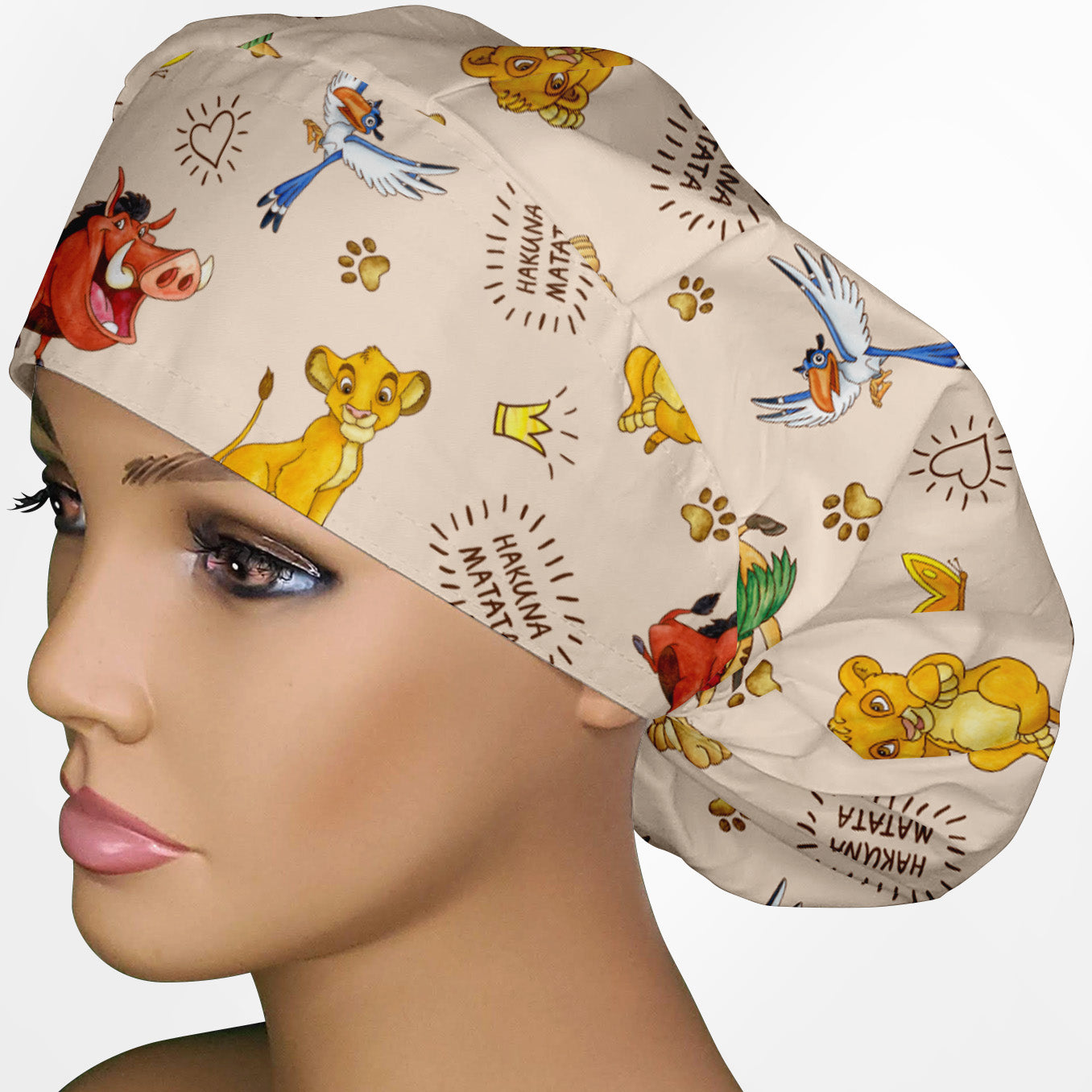 King Of Nothing, Yet Bouffant Scrub Cap