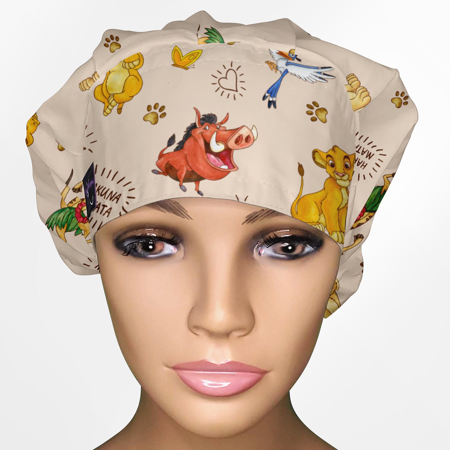 King Of Nothing, Yet Bouffant Scrub Cap