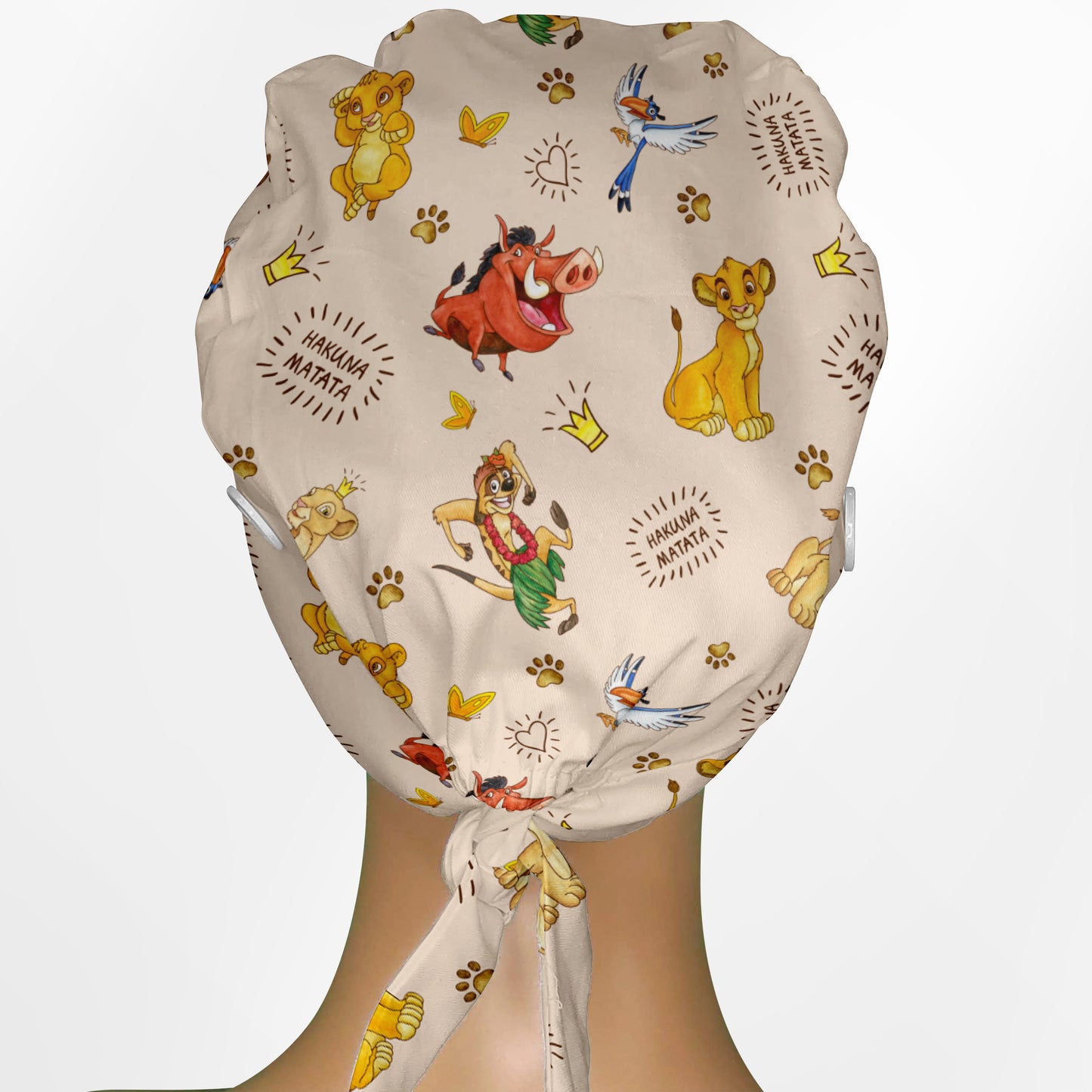 King Of Nothing, Yet Low-Tie Surgeon Scrub Cap
