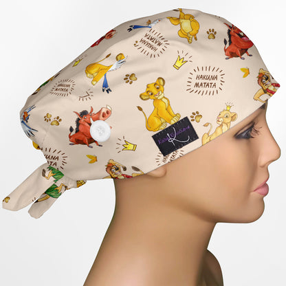 King Of Nothing, Yet Low-Tie Surgeon Scrub Cap