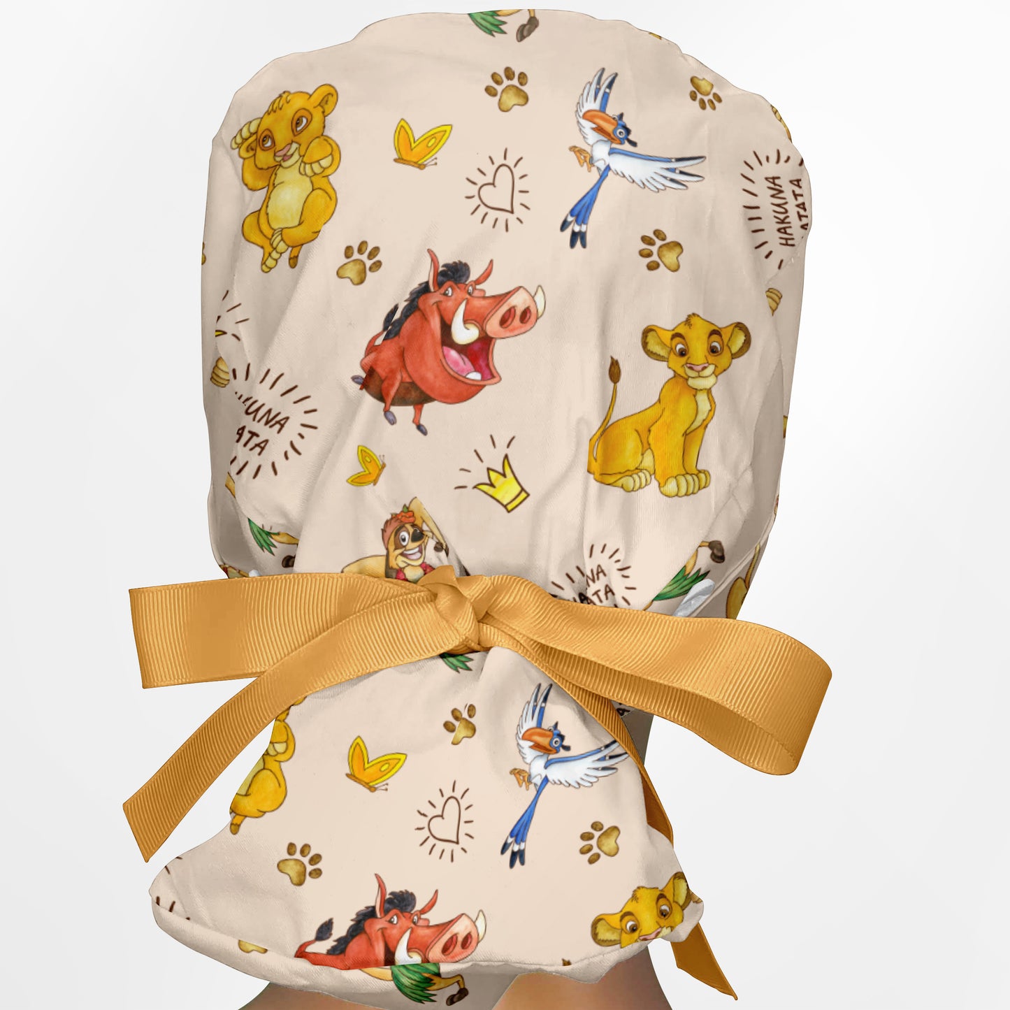 King Of Nothing, Yet Ponytail Scrub Cap