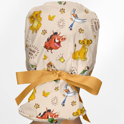 King Of Nothing, Yet Ponytail Scrub Cap