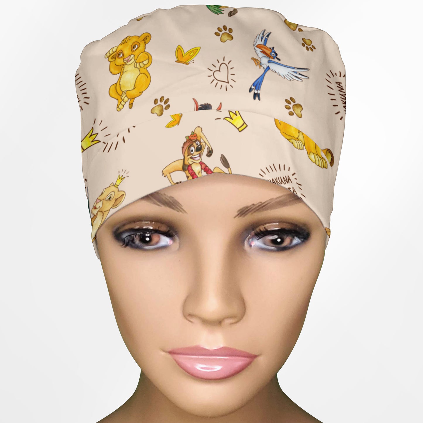 King Of Nothing, Yet Ponytail Scrub Cap