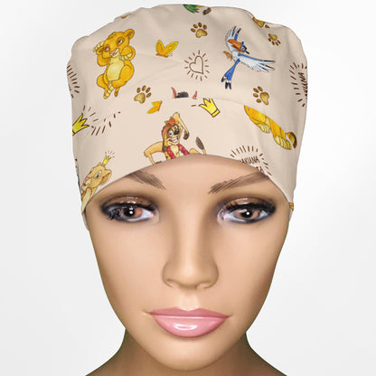 King Of Nothing, Yet Ponytail Scrub Cap
