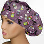 Eerie Espresso Bouffant Scrub Cap