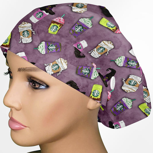 Eerie Espresso Euro Scrub Cap