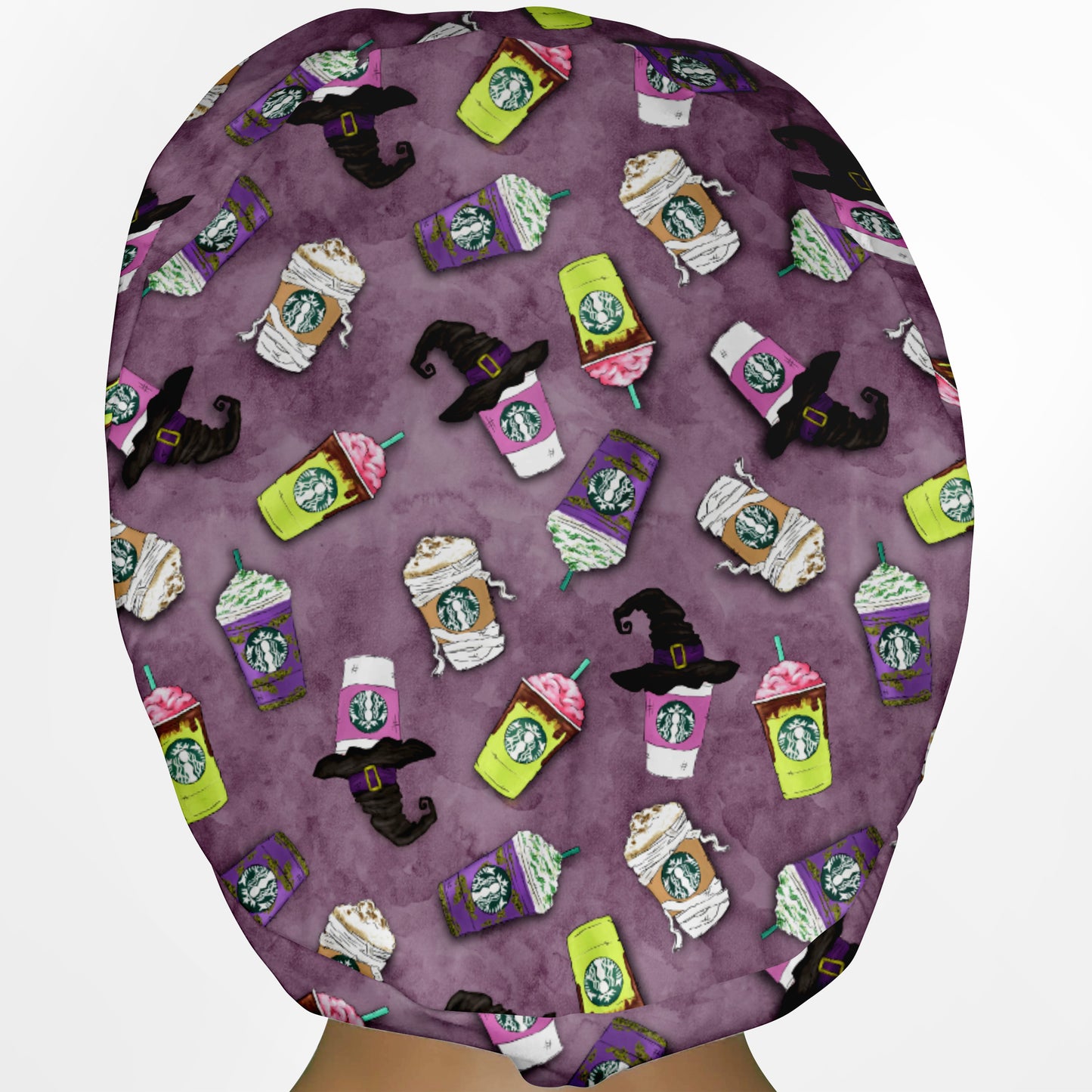 Eerie Espresso Euro Scrub Cap