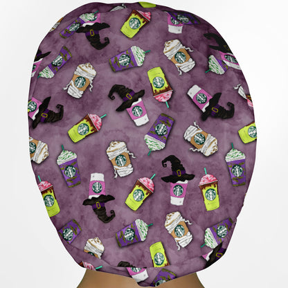 Eerie Espresso Euro Scrub Cap