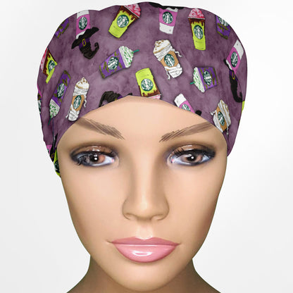 Eerie Espresso Euro Scrub Cap