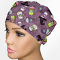 Eerie Espresso Low-Tie Surgeon Scrub Cap