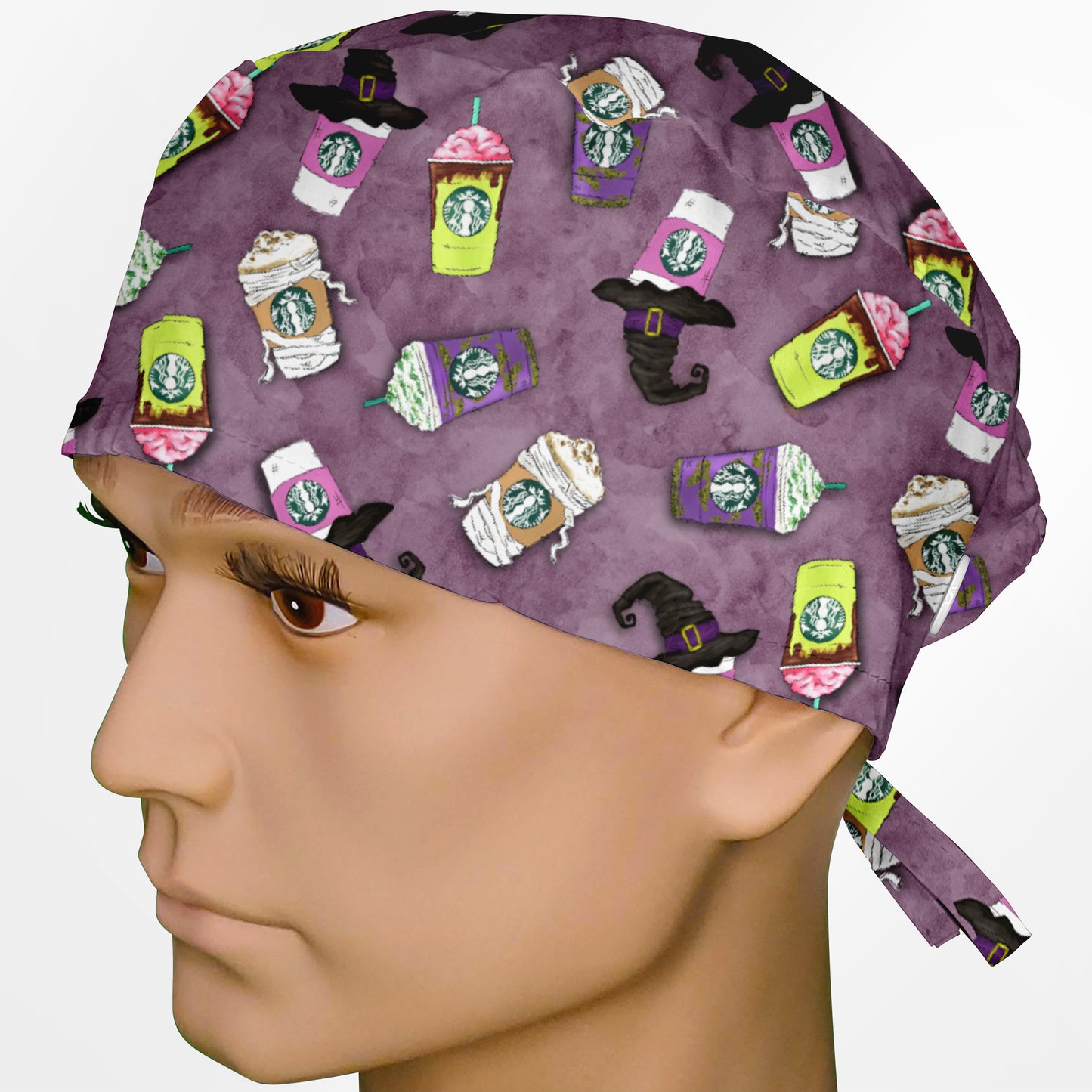 Eerie Espresso Surgeon Scrub Cap