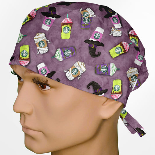 Eerie Espresso Surgeon Scrub Cap