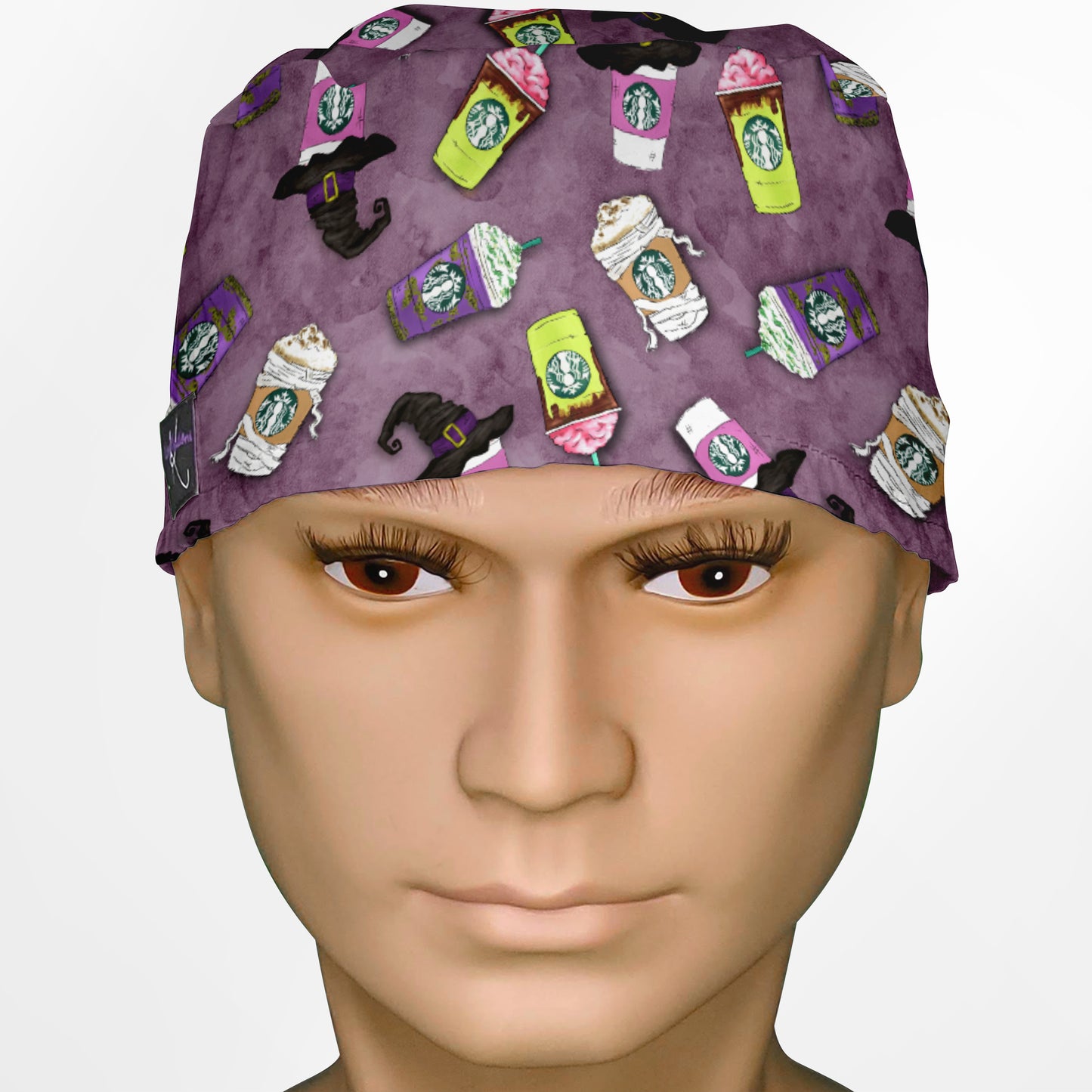 Eerie Espresso Surgeon Scrub Cap