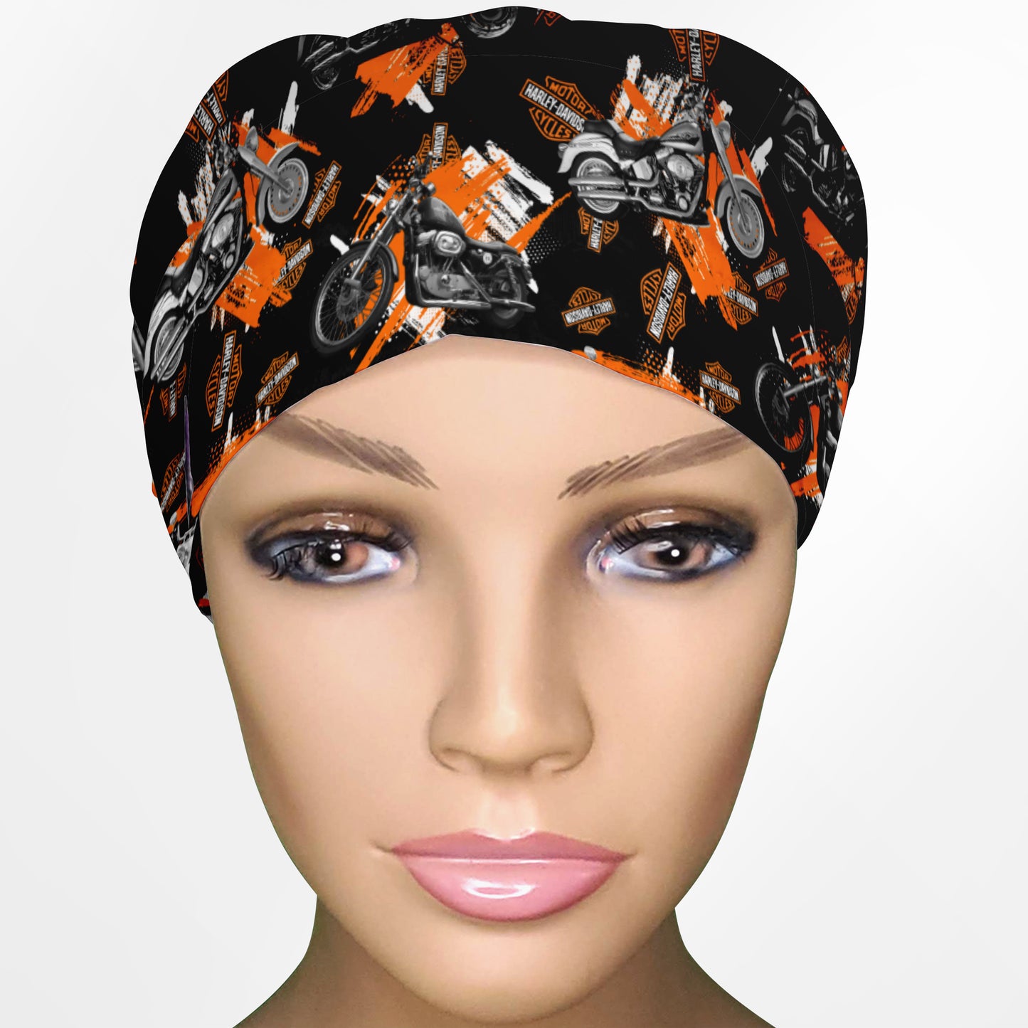 Harley Davidson Bikes Euro Scrub Cap