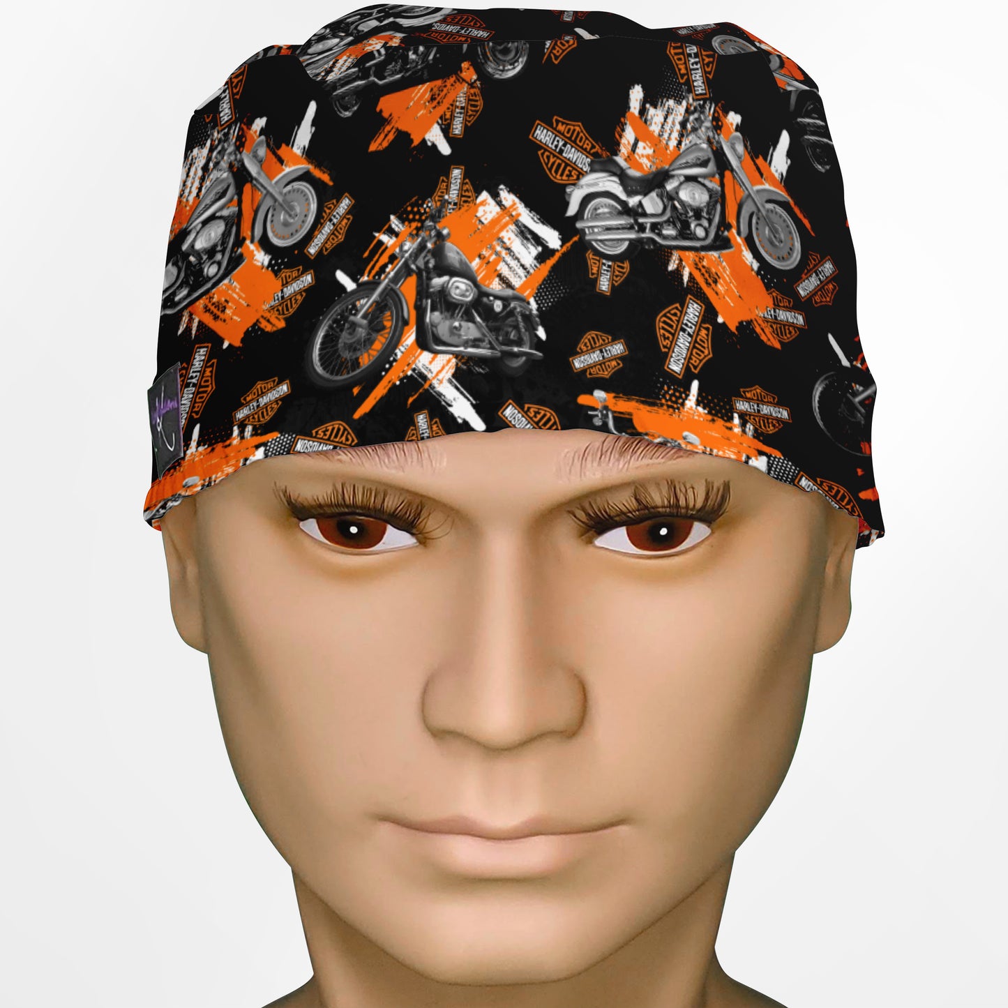 Harley Davidson Bikes Surgeon Scrub Cap