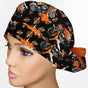 Harley Davidson Bikes Ponytail Scrub Cap