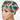 Hawaiian Jungle Low-Tie Surgeon Scrub Cap
