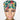 Hawaiian Jungle Ponytail Scrub Cap