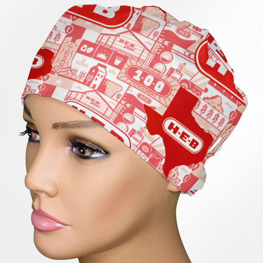 H.E.B Low-Tie Surgeon Scrub Cap