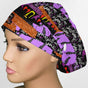Spell Sisters Brush Strokes Euro Scrub Cap
