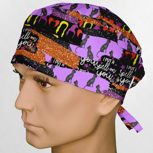 Spell Sisters Brush Strokes Surgeon Scrub Cap