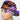 Spell Sisters Brush Strokes Ponytail Scrub Cap