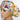 Spell Sisters Clowns Bouffant Scrub Cap