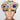 Spell Sisters Clowns Bouffant Scrub Cap