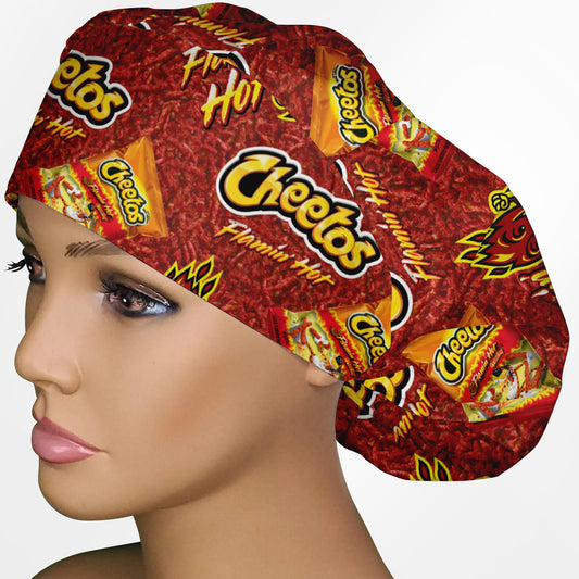Hot Cheeto Bouffant Scrub Cap