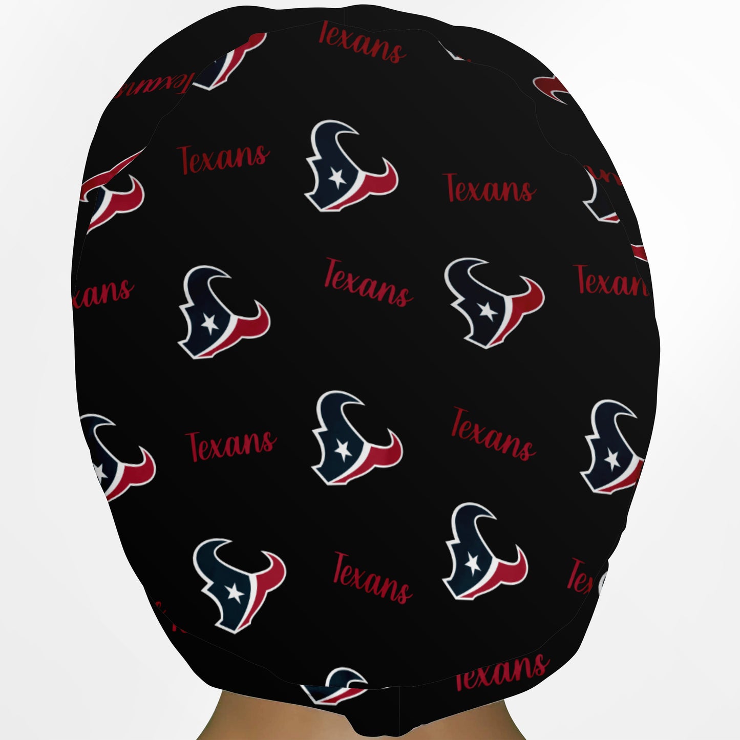 Houston Texans Black Euro Scrub Cap