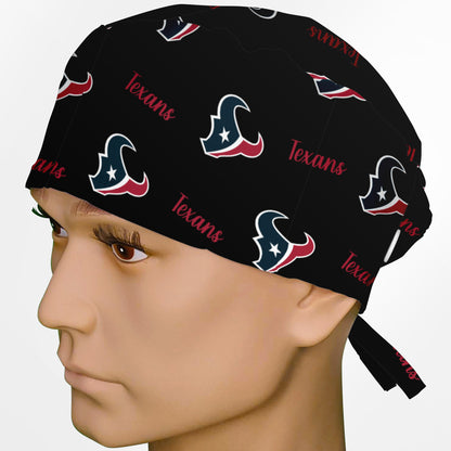Houston Texans Black Surgeon Scrub Cap